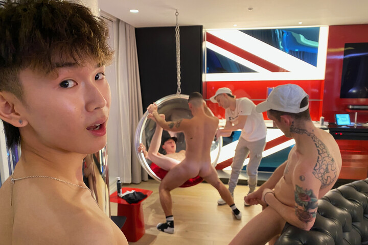 2x 18yr in Spunky Student Sandwich &#x1F96A; @PARTY by HUNG BB Boys