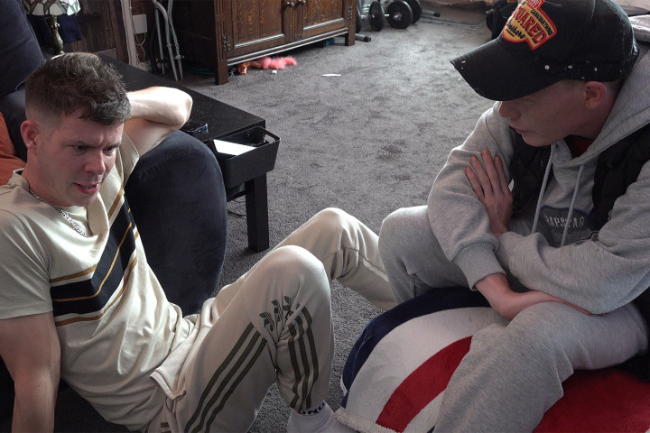 Proper fit stunning BLONDE SCALLY CHAV lad 🛒 seedy rough bareback