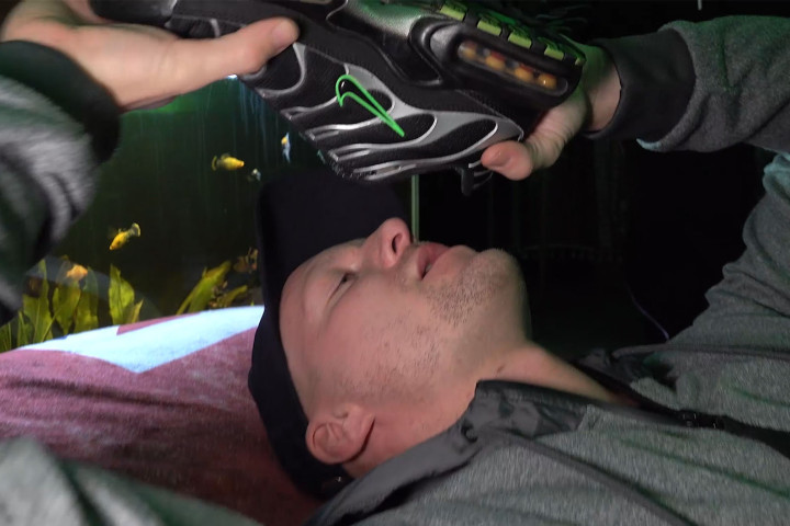 Non-stop fucking ‼ After another party &#x1F388; obsessed trainer &#x1F45F; and popper sniffer