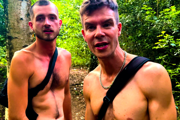 Outdoor &#x1F333; Strangers fuck/shot/push CUM &#x1F4A6; up Fit As 21yr —PART 2—