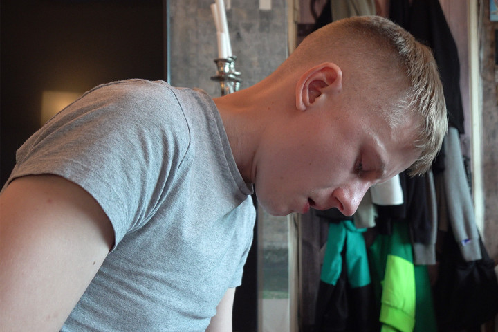 Adorable &#128525; Finnish &#x1F1EB;&#x1F1EE; cute as a button boy! LOADS up 'Shameless' CHAV