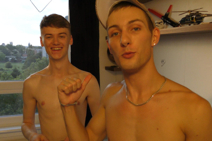 BEST VID 2 date❗- 😍 10/10 Gorgeous str8 Chav gets bred by josh in trackies