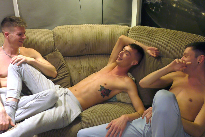 Bottom Boy Max spunked &#x1f4a6; up RAW